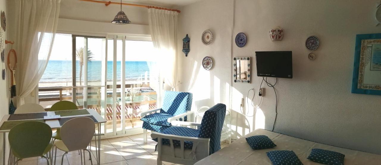 Estudio Frente Al Mar Roquetas de Mar Bagian luar foto